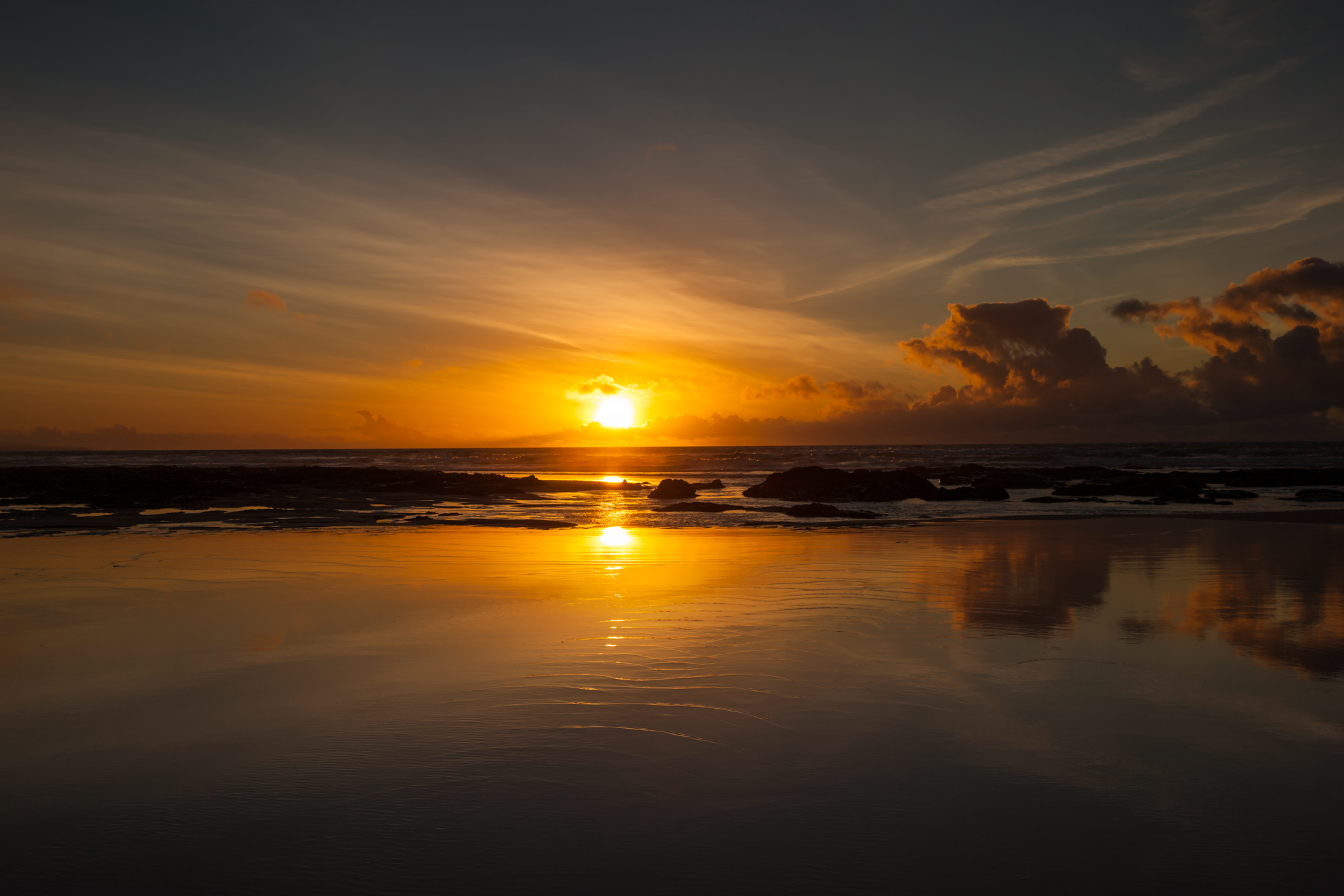 Romantic winter beaches in Cornwall – Video