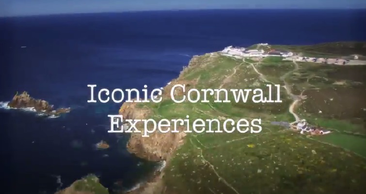 Aerial View Iconic Cornwall Landmarks